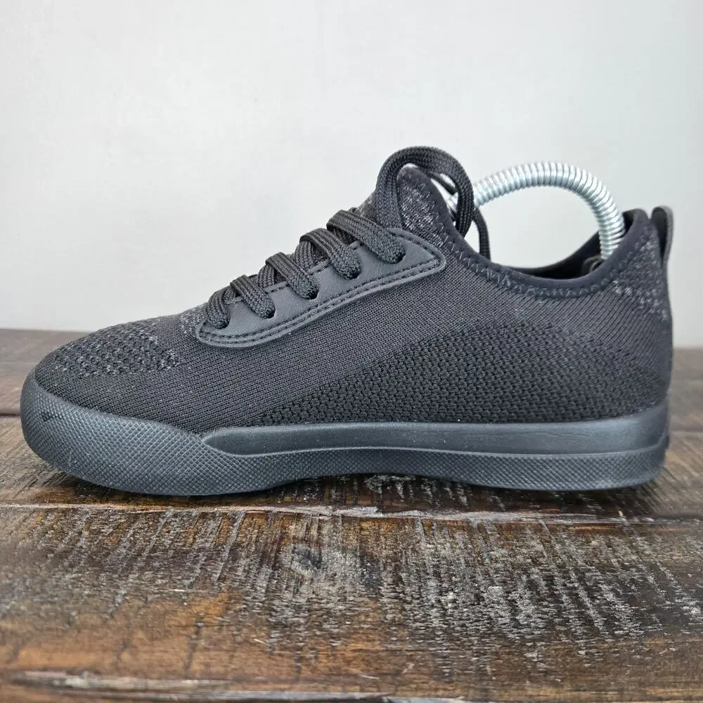 Vessi Weekend 1.5 Sneaker Womens Size 5 Waterproof Shoes Asphalt Black Black